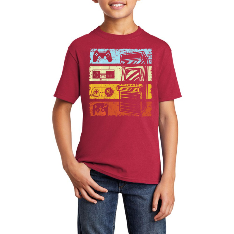 Limited Edition Retro Slot Machine Gaming S Gamer Vintage Basic Youth T-shirt | Artistshot