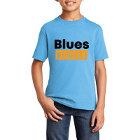 Blues Music Lover Gift . Perfect Present For Mother Dad Friend Him Or Basic Youth T-shirt | Artistshot