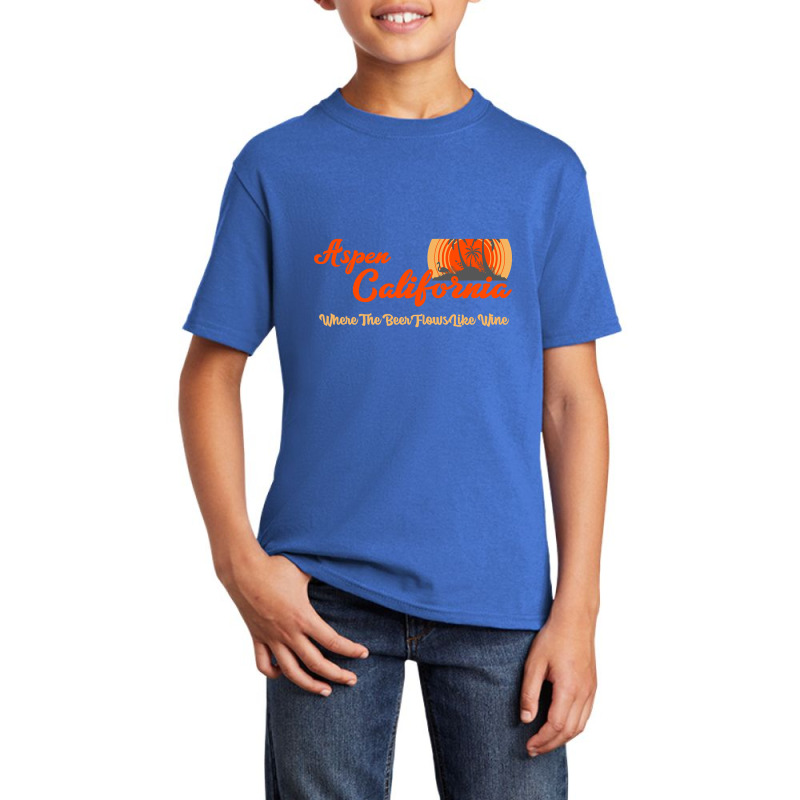 Aspen, California Basic Youth T-shirt by definitelyoakland6 | Artistshot