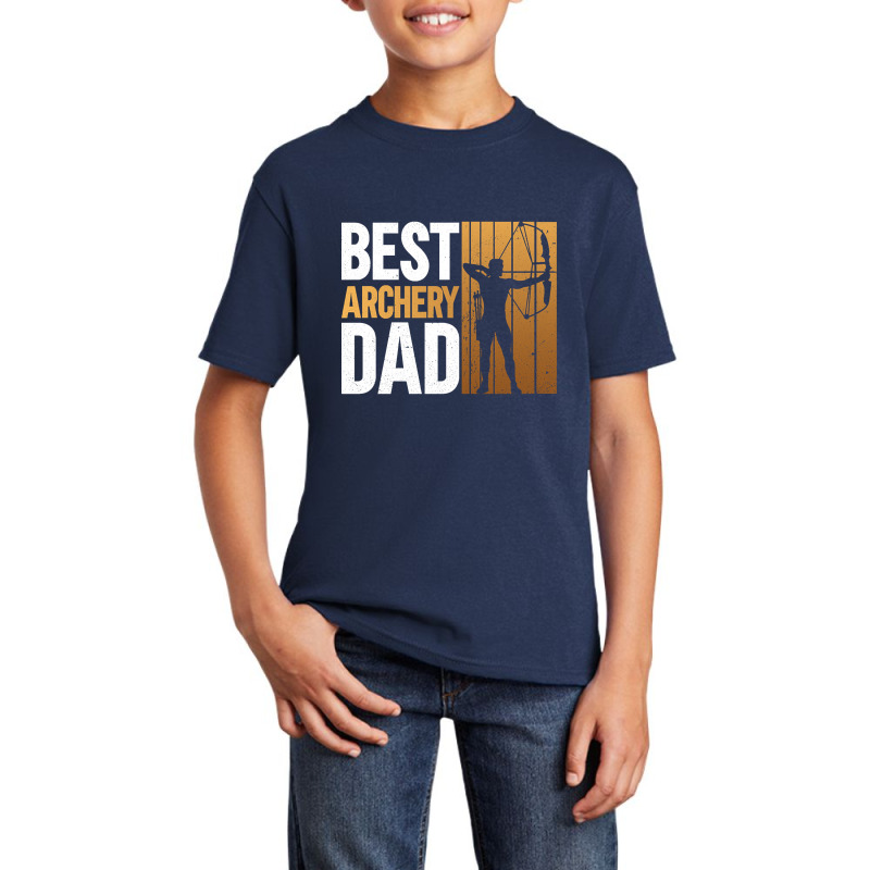 Best Archery Dad - Archery Bow Archer Basic Youth T-shirt by MadonnaDaum45 | Artistshot