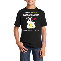 Cracka-lackin Turophile Or Cheese Addict Basic Youth T-shirt | Artistshot