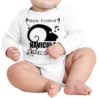 Navicula For Music Festival Long Sleeve Baby Bodysuit | Artistshot