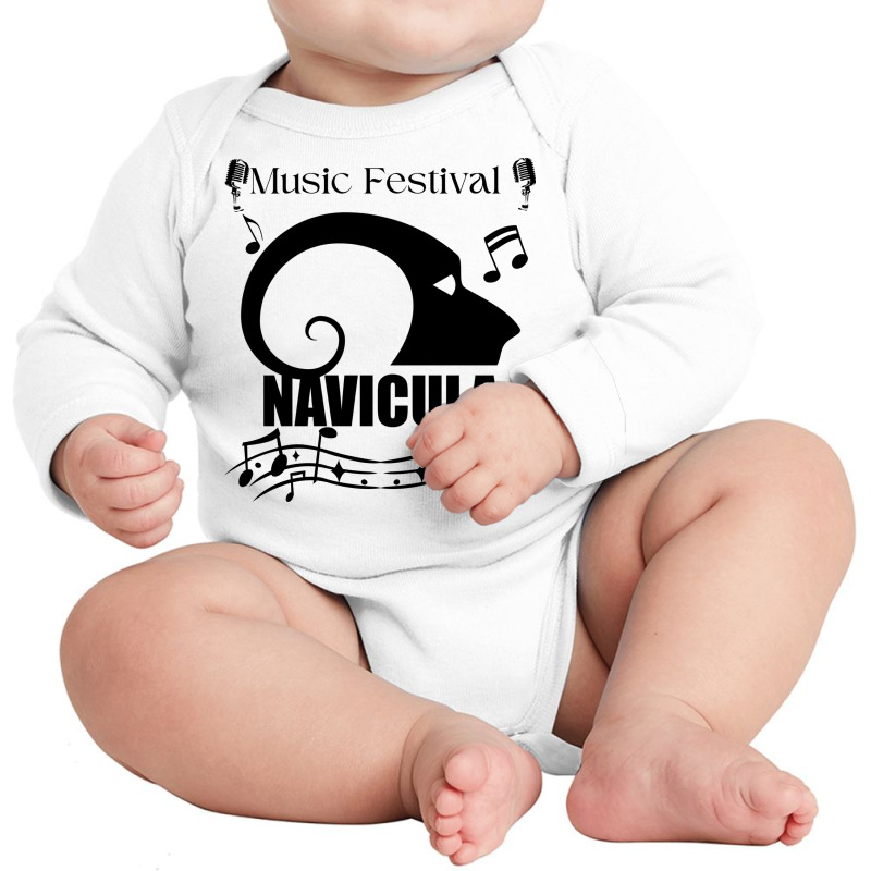 Navicula For Music Festival Long Sleeve Baby Bodysuit | Artistshot