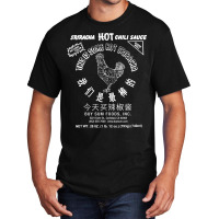 Sriracha Hot Chili Sauce Rooster Trending Basic T-shirt | Artistshot