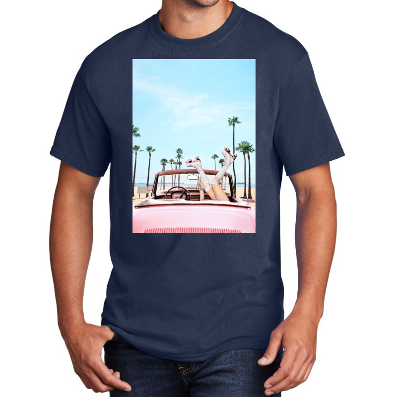 Long Beach Basic T-shirt by sarahlenoir | Artistshot