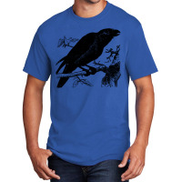 Retro Vintage Sense The Crow Halloween Essential Gifts Best Men Basic T-shirt | Artistshot