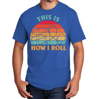 This Is How I Roll Amusement Park Roller Coaster Retro Basic T-shirt | Artistshot