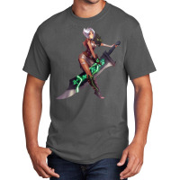 Samurai Girl Basic T-shirt | Artistshot