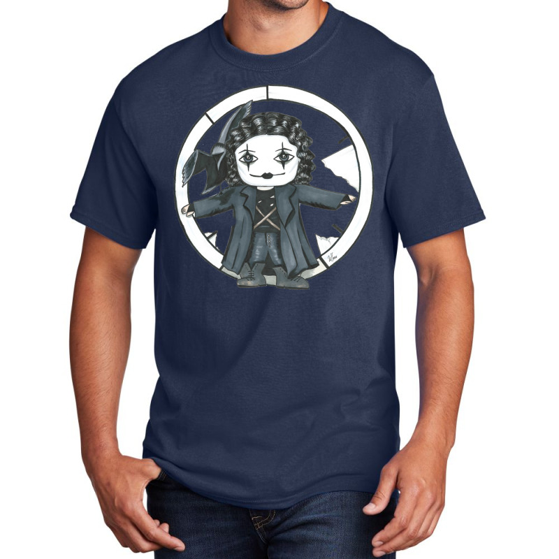 The Crow 28 Basic T-shirt by omonovwomgm | Artistshot