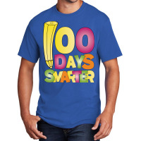 100 Days Smarter Funny Stars Basic T-shirt | Artistshot