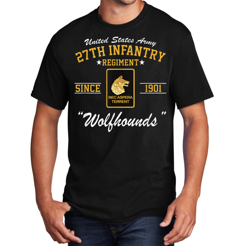 27th Infantry Regiment 002 Basic T-shirt by ALFREDMCGOWAN | Artistshot