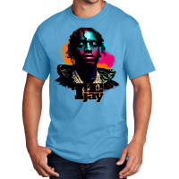 Lil Tjay Art Blue Basic T-shirt | Artistshot