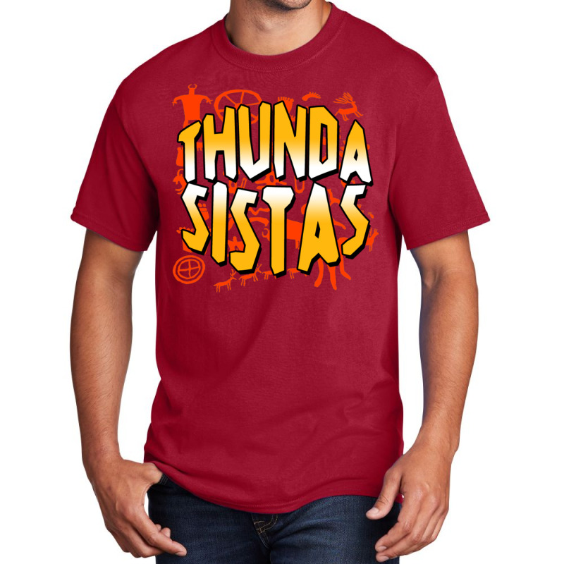 Thunda Sistas   Thunder Sisters From Croods A New Age Basic T-shirt by baouzstuwem | Artistshot