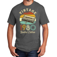 Vintage 1980 Cool Basic T-shirt | Artistshot