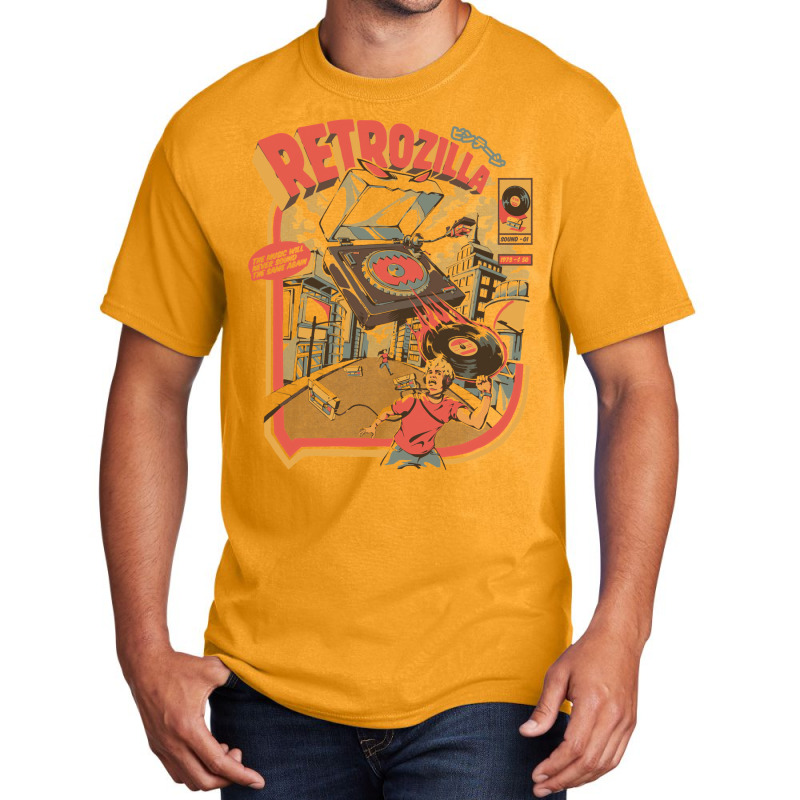 Retro Soundzilla Basic T-shirt | Artistshot