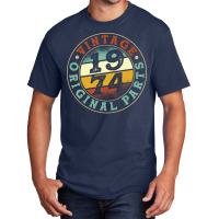 Vintage 1974 Parts Funny Basic T-shirt | Artistshot