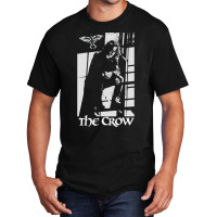 Music Vintage Retro The Crow Movie Gifts For Music Fans Basic T-shirt | Artistshot