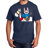 Crusader Rabbit Colour Basic T-shirt | Artistshot