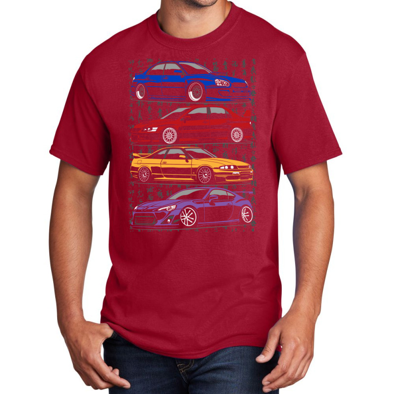 Japanese Legendary Cars 1 Basic T-shirt by smorvyayidinl | Artistshot