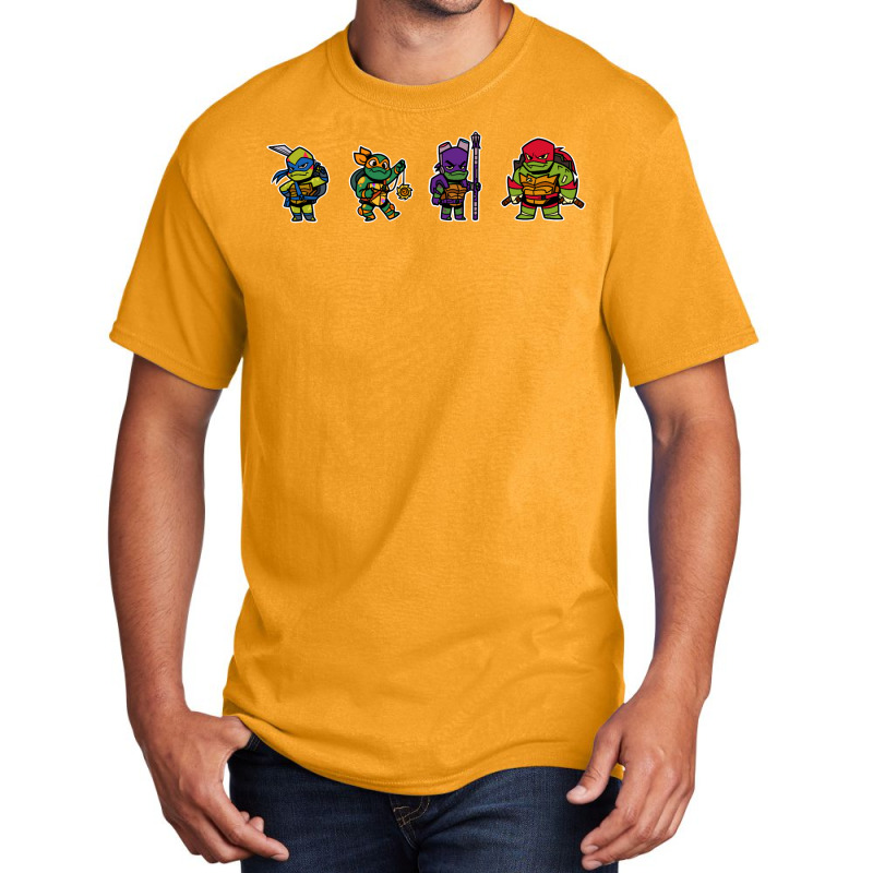 Rottmnt Mini Turtles Basic T-shirt | Artistshot