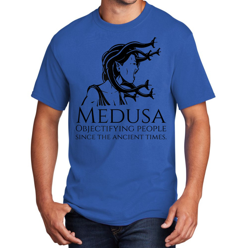 Medusa   Ancient Greek & Roman Mythology   Gorgon Myth T Shirt Basic T-shirt by ald1heberts | Artistshot