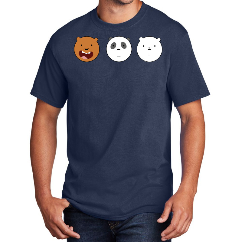 We Bare Bears Triple Circle Basic T-shirt by gunadidropea | Artistshot