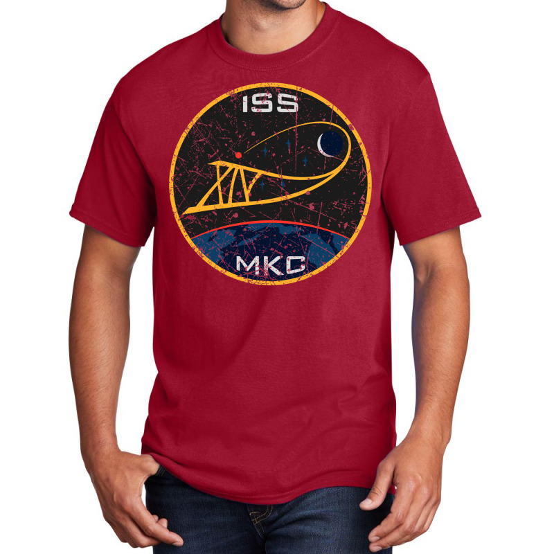 Iss International Space Station Basic T-shirt by ageezgumbasn | Artistshot