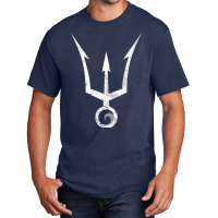 Trident Poseidon Sign Basic T-shirt | Artistshot