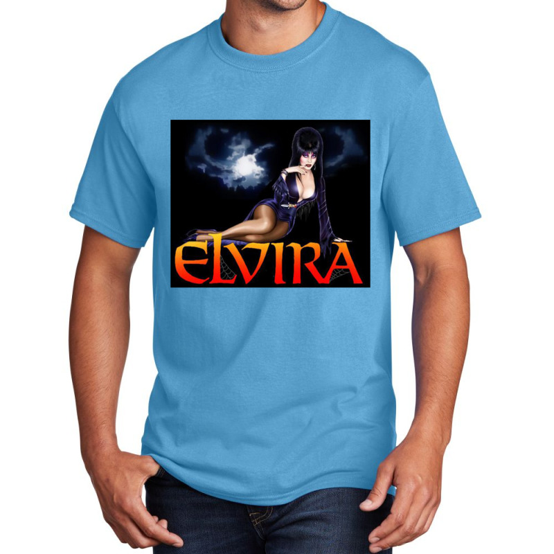 Elvira Nice Of Night Basic T-shirt | Artistshot