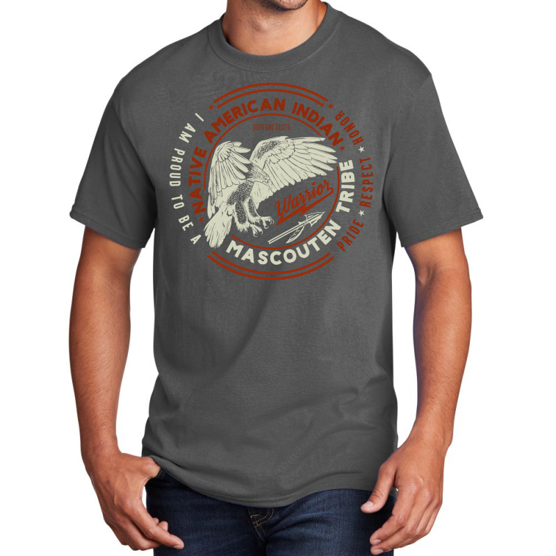 Mascouten Tribe Native American Indian Proud Respect Honor Summer Basic T-shirt | Artistshot