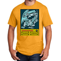 Blue Eyes Card Music Basic T-shirt | Artistshot