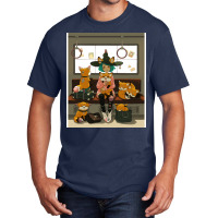 Witch And Her Foxes Music Basic T-shirt | Artistshot