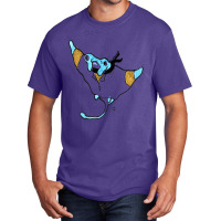 Manta Ray Nostalgia Basic T-shirt | Artistshot