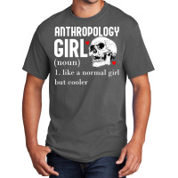 Anthropology Girl Travel Basic T-shirt | Artistshot