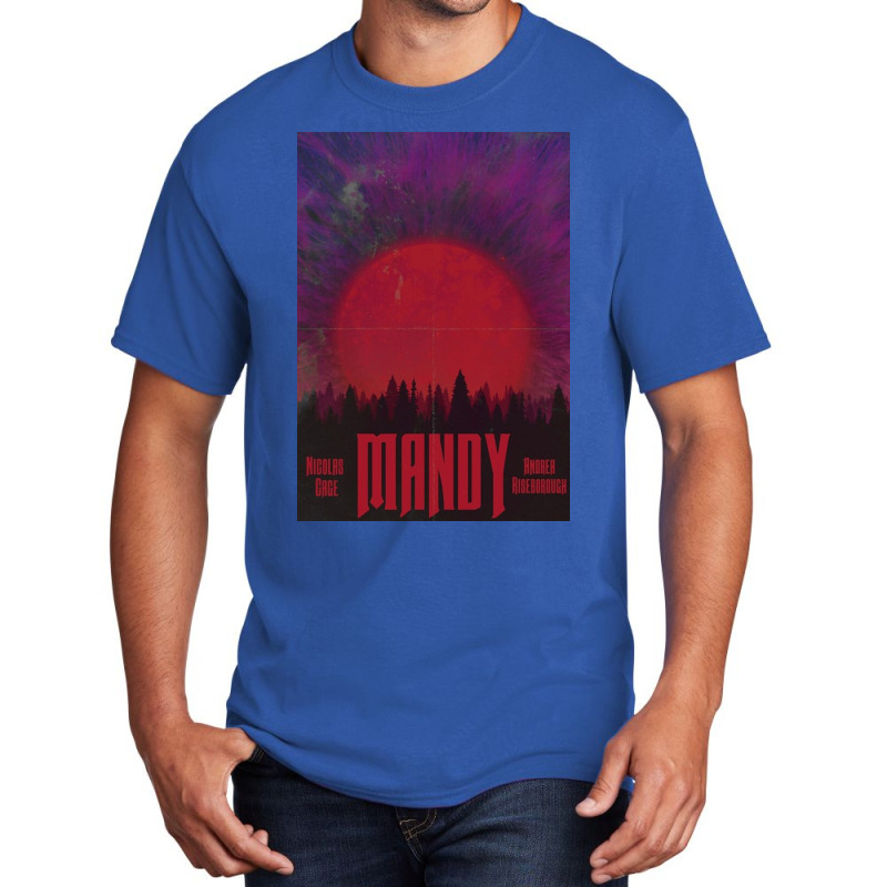 Mandy Movie Poster Basic T-shirt | Artistshot