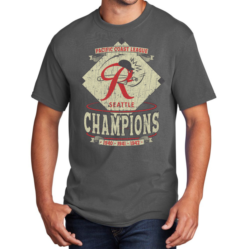 Seattle Rainiers Basic T-shirt by roziercompe1 | Artistshot