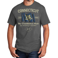 Connecticut 1788 Basic T-shirt | Artistshot