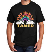 Tiny Human Tamer Basic T-shirt | Artistshot