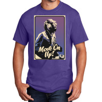 Curtis Mayfield Move On Up Basic T-shirt | Artistshot