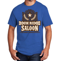 Rock Ridge Saloon Basic T-shirt | Artistshot