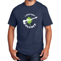 I Destroy Silence .png Basic T-shirt | Artistshot