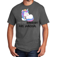 Dyslexia Magical Unicorn Learning Disability Dyslexic Alexia T Shirt Basic T-shirt | Artistshot