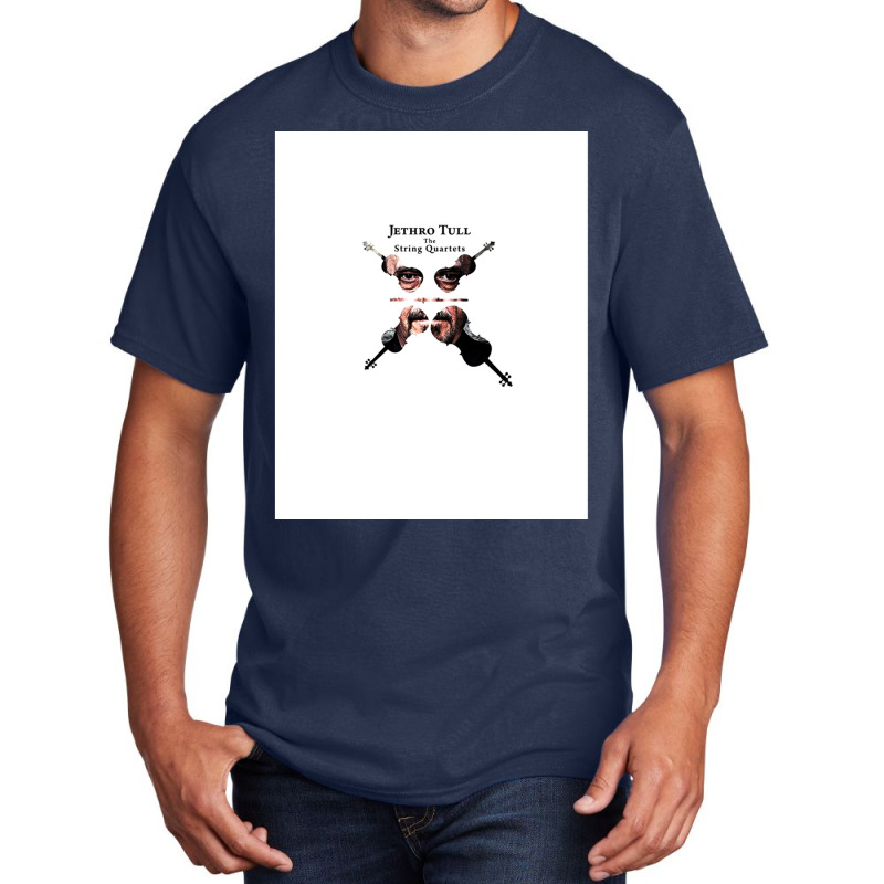 Jethro String Quartets Basic T-shirt by SaraBachmann | Artistshot