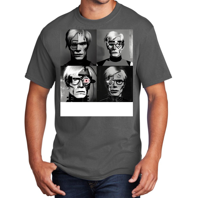 And E Warhol Machine Artist Basic T-shirt | Artistshot