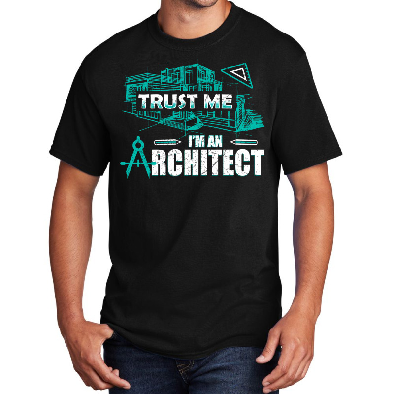 Funny Architect Yellow Basic T-shirt | Artistshot