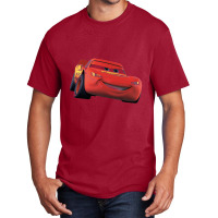 Lightning Mcqueen Basic T-shirt | Artistshot