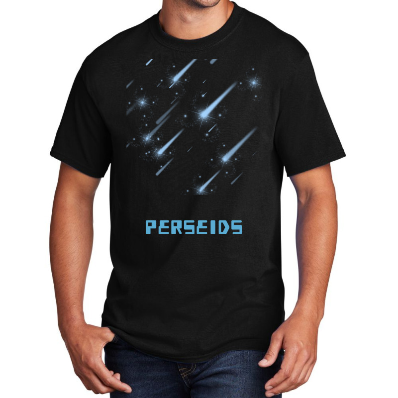 Perseids Meteor Shower Humor Basic T-shirt | Artistshot