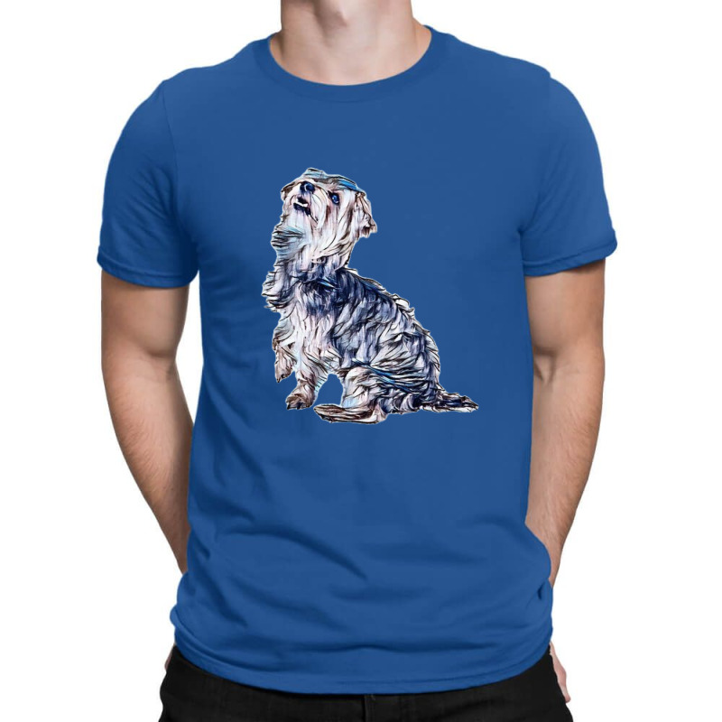 Side View Of A Cute And Happy T-shirt | Artistshot