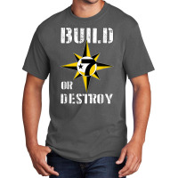 Build Or Destroy Mathematics Allah 5 Percent Godbody Nge God T Shirt Basic T-shirt | Artistshot