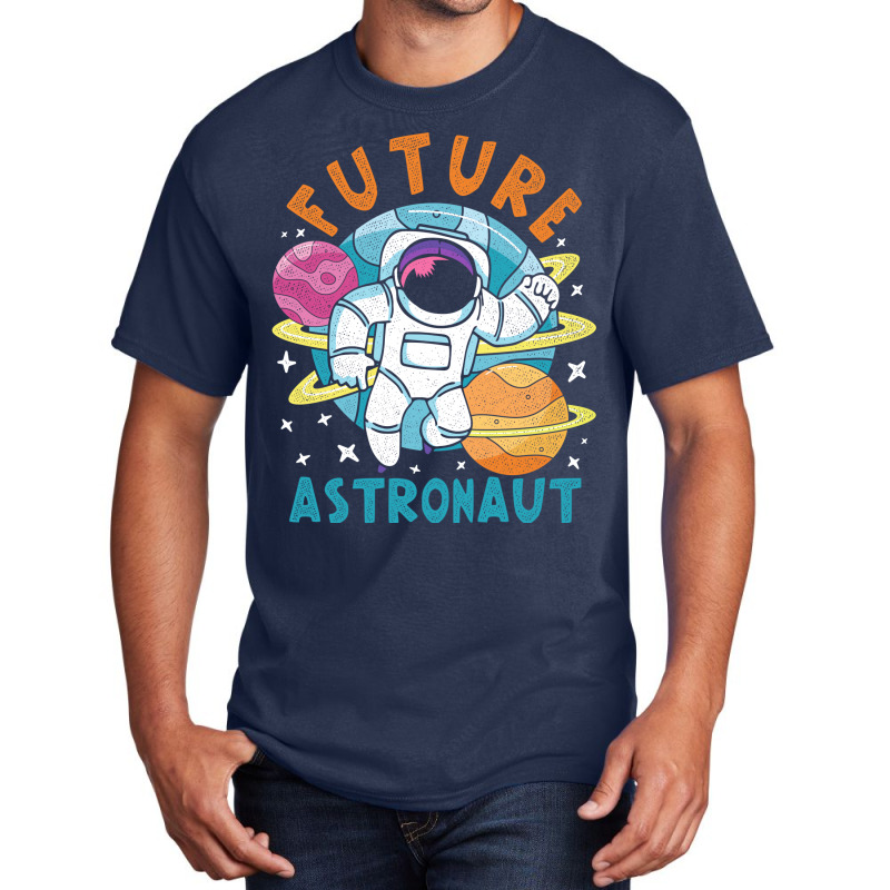 Universe Planets Astronomy Lover Space Science Galaxy Future Astronaut Basic T-shirt | Artistshot